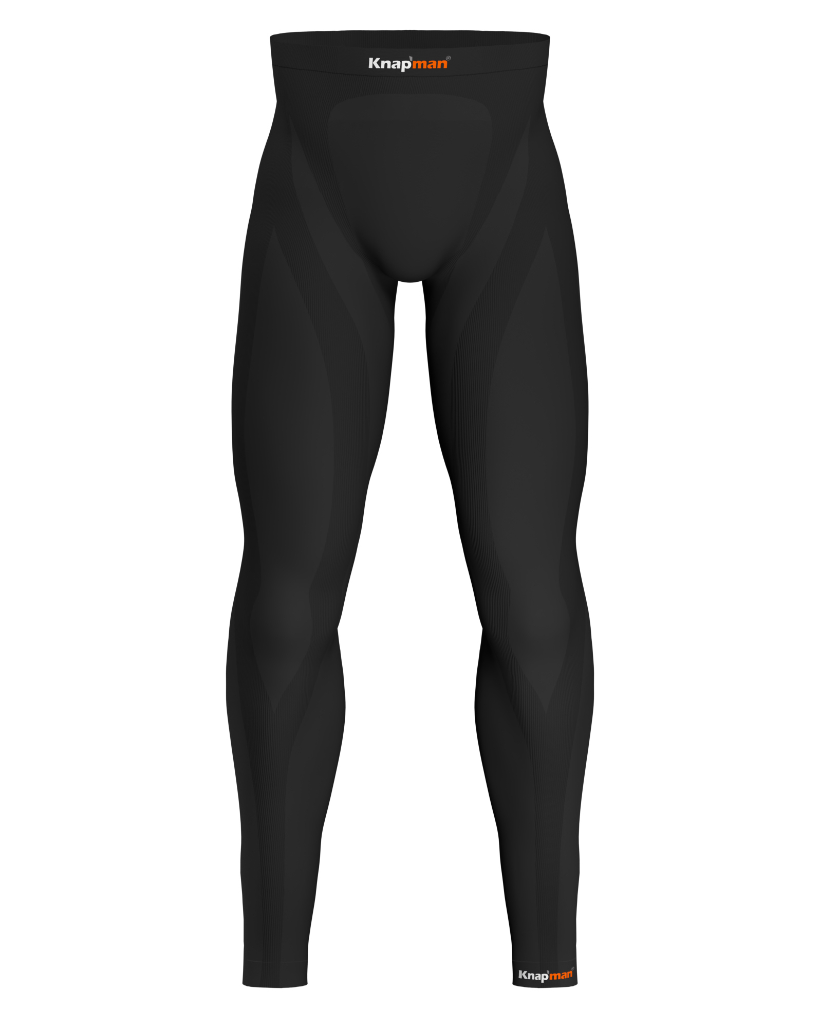 Knap'man Zoned Compression Pants Long 25% zwart