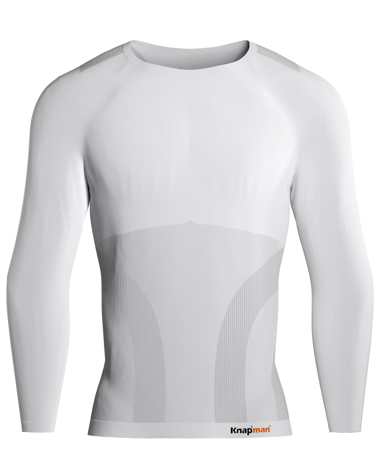 Knap'man Pro Performance Baselayer Shirt Long Sleeve Wit