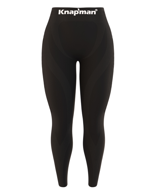 Knap'man FitForm Compressie Sportlegging | Zwart